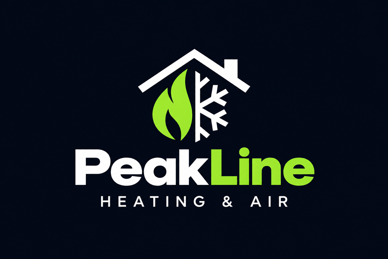 PeakLine Heating Air Aurora logo